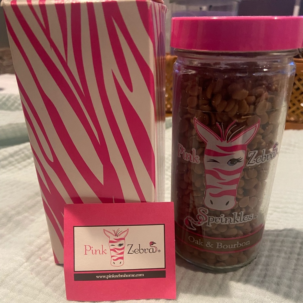 Pink zebra oak and bourbon